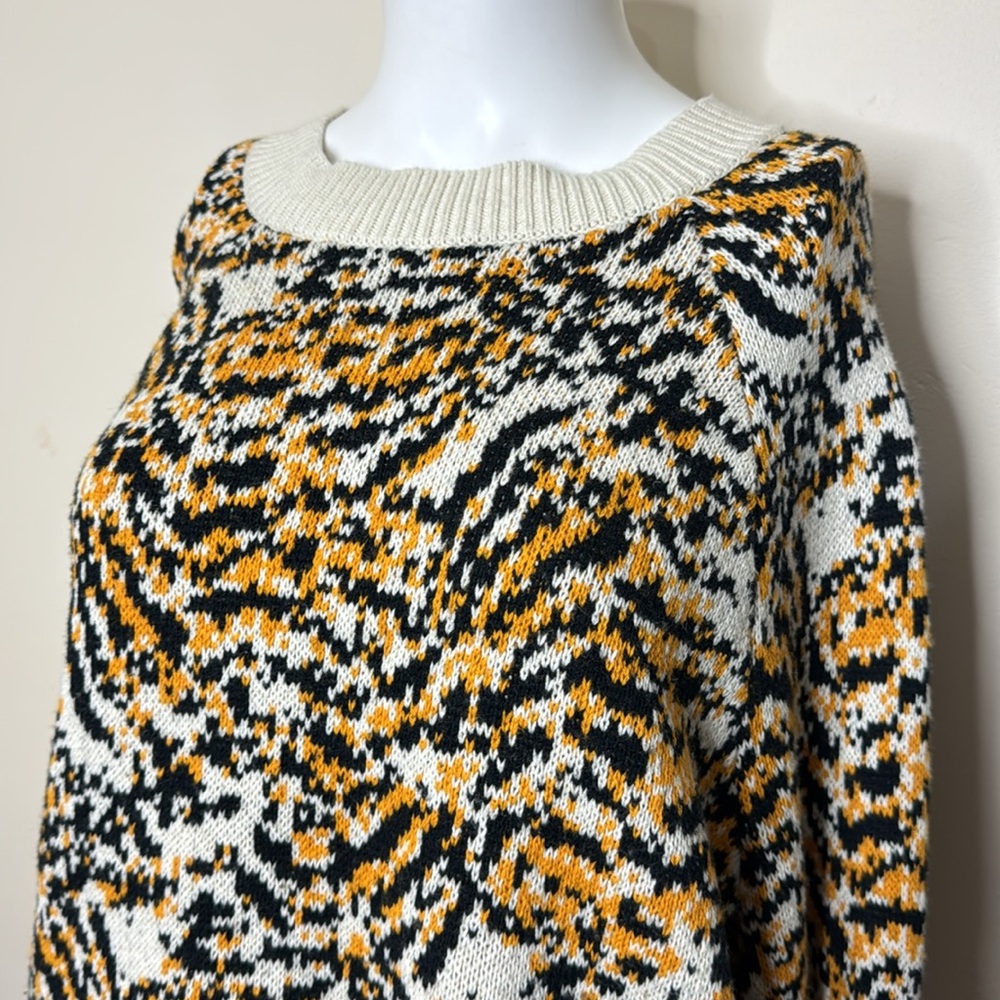 Rachel Comey sweater animal print size M - Picture 2 of 4